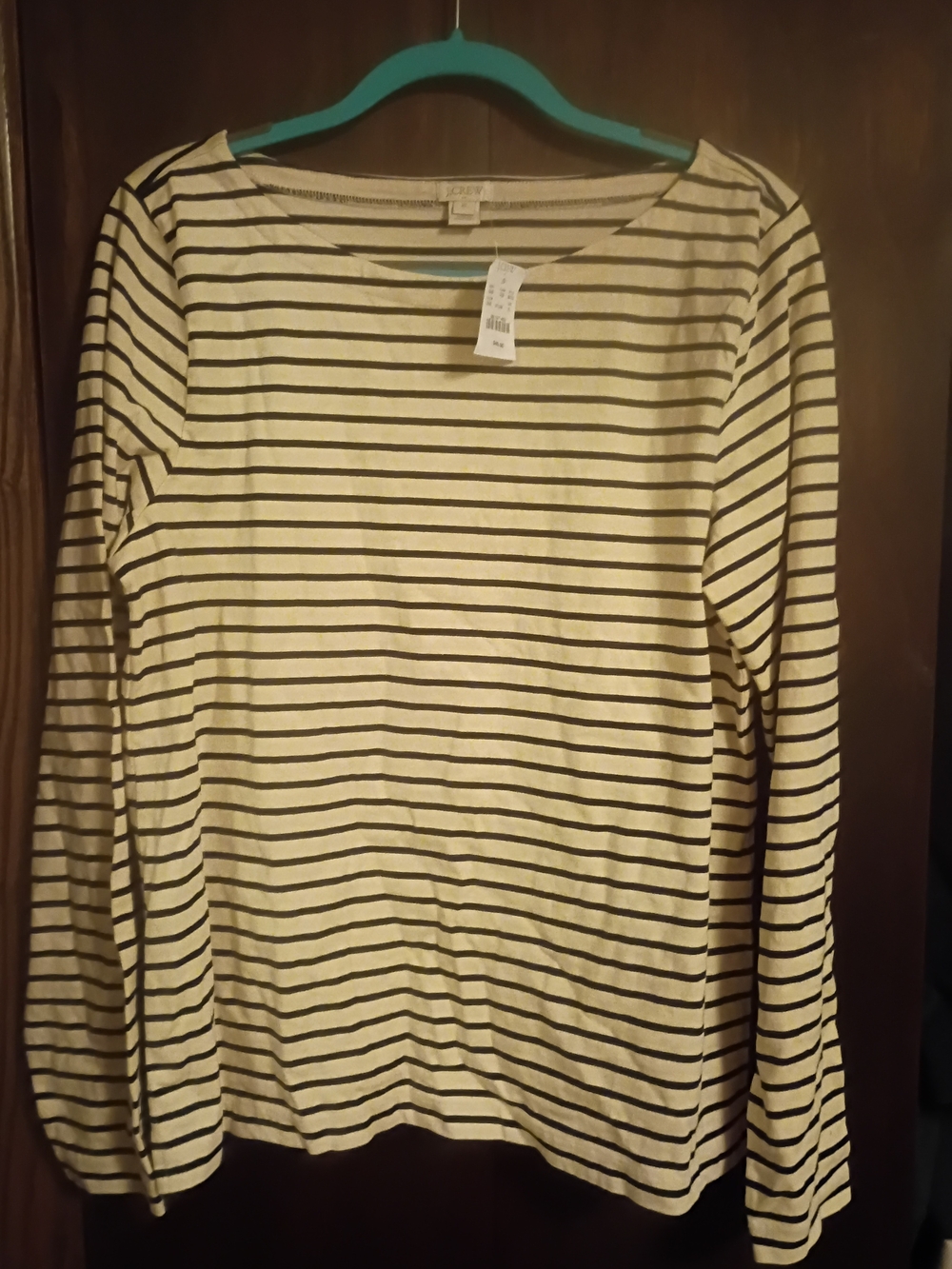 J.Crew Classic Mariner Boatneck Stripe T-shirt